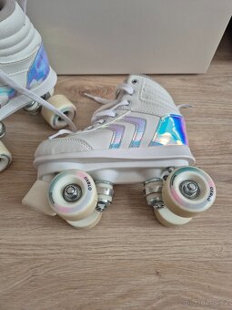 Dětské kolečkové brusle Oxelo - Quad 100 - 4