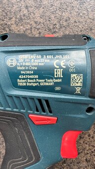 Bosch profi aku vrtačka s příklepem GSB-18v-50 - 4