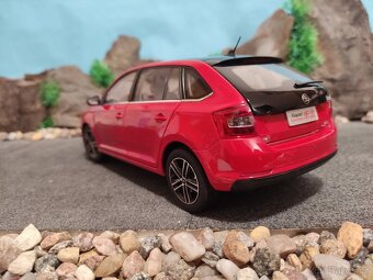 prodám model 1:18 škoda rapid spaceback - 4