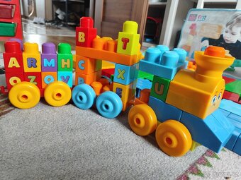 Mega Bloks 190 kusů + Hudební vláček - 4
