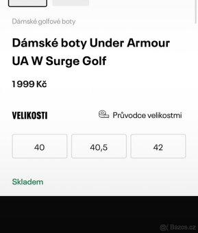 Dámské boty Under Armour vel. 41 - 4