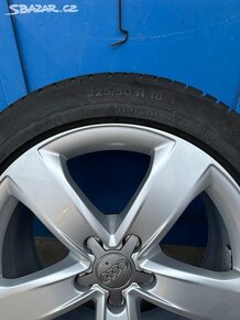 18palc alu Audi+zimní pneu Continental 225/50R18 - 4