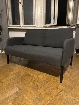 IKEA GLOSTAD 2místná pohovka Knisa tmavě šedá - 4