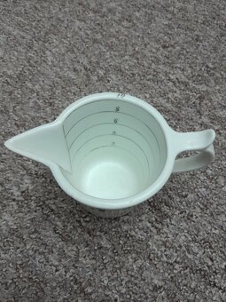 Starožitná porcelánová odměrka - 4