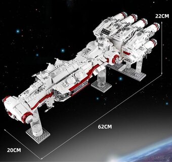 Stavebnice Mould King 2905kusu Vesmírná loď - 4