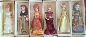 Porcelánové panenky Dámy minulých epoch - 4