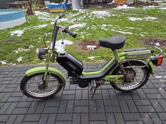 Babetta 210 s kartičkou, zelená původní 1. - 4