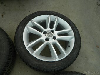 alu kola 4x100+letní pneu r17 Opel Corsa - 4