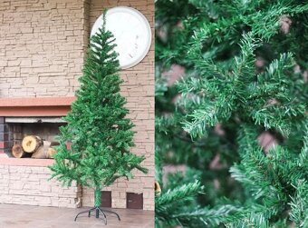 Vánoční stromek 150cm včetně stojanu - 4