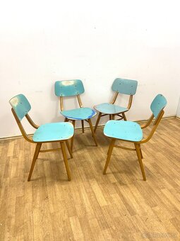 Retro židle TON HOLEŠOV 60. léta - 4