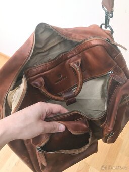 kožená kabela, taška brašna, Micmacbags Colorado Westerntas - 4