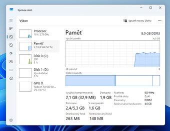 KIT pamětí HyperX Savage HX318C9SRK2/8 8GB - 4