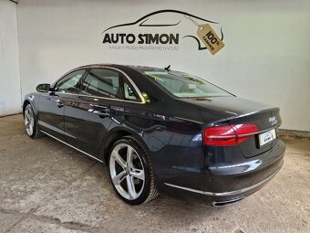 Audi A8 L 3.0 TDi Quattro Tiptronic 190kw-ACC-Navi-Matrix-ČR - 4