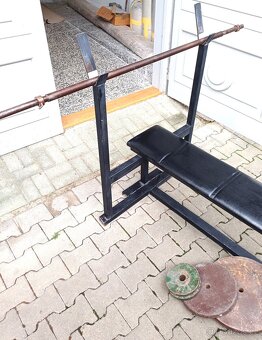posilovací lavice/ bench press - 4