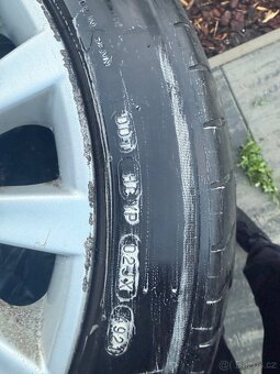 Prodám Alu sadu kol včetně letních pneu - 4