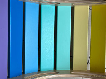 Montessori duhová houpačka 5v1 fresh - ELIS DESIGN - 4