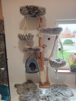 Luxusní kočičí strom, škrabadlo - 4