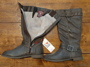 Dámské kozačky s.Oliwer (vel.40). - 4