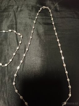 Krásná stříbrná souprava - 4