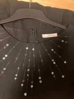 Značkové dlouhé společenské šaty xl - 4