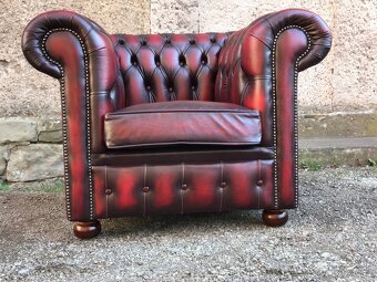 Chesterfield Anglický Originál Nový - 4