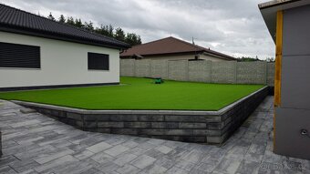 Umělý trávník výška 35mm za krásnou cenu 290 Kč/m² - 4
