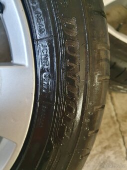 Originální kompletní kola Škoda 5x112 r17 pneu 225/50 r17 - 4