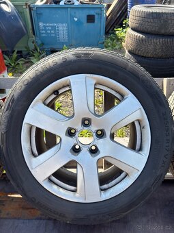 Prodám alu kola audi 225/55 r 17 - 4