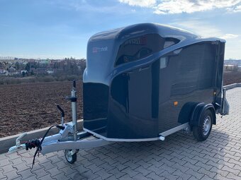 Aerodynamický přívěs DEBON Cargo 1300 kg, šedý - 4