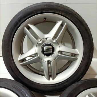 17" ALU kola – 5x100 – SEAT (ŠKODA, VW, AUDI) Disky: Elekt - 4