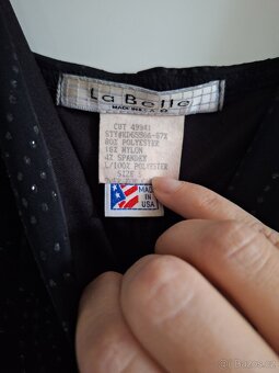Společenské plesové šaty dámské šaty vel. S - 4