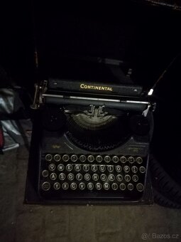 historický psací stroj, Continental, typ 340 - 4
