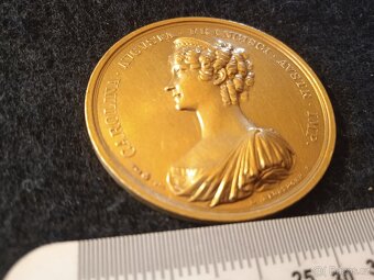 12ti Dukátová medajle 1914-UNIKÁT-raženy jen 4 kusy - 4