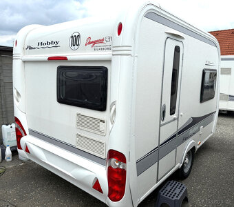 Hobby 350 TB DeLuxe, NAFUKOVACÍ PŘEDSTAN, TV,  839kg -SLEVA- - 4