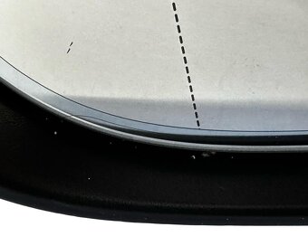 Levé zrcátko červená metalíza LD3Y VW Passat B8 r.v. 2017 - 4