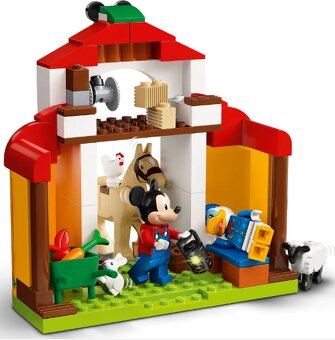 Nové LEGO 10775 Myšák Mickey a Kačer Donald na farmě - 4