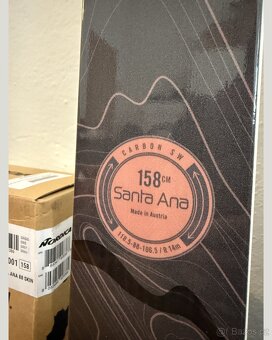 NOVÝ skialpový set Nordica Santa Ana 88 Unlimited (158)+ váz - 4