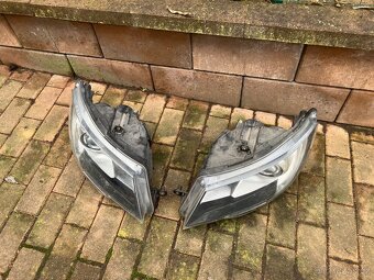 ŠKODA SUPERB II FACELIFT-PŘEDNÍ KOMPLETNÍ SVĚTLOMETY - 4