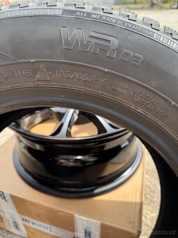 Alu disky + pneu 195/65 R15 - 4
