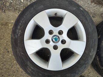 15"letní alu sada Helios 5x112 origo Octavia 2 Golf 5 6 - 4