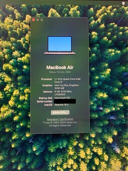 MacBook Air 2020 I5 256gb - 4