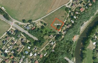 Prodej stavebního pozemku u řeky Sázavy 819m2 - 4