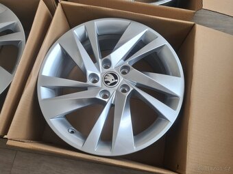 NOVÉ Alu NEVIS 6,5J x 17" ET 46 Octavia Superb atd - 4