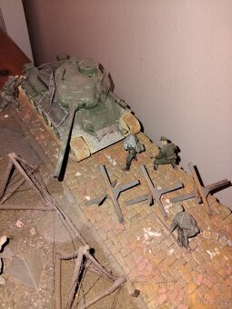 Model bitvy útok na sovětský tank. - 4