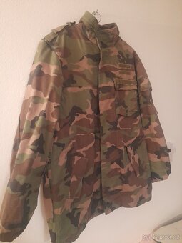 Maskáčová bunda-kvalitní L - 4