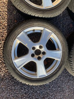 Ford orig. alu kola 5x108 R17 vč. pneu 205/50 R17 - 4