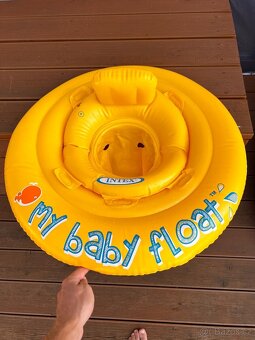 Dětské nafukovací sedátko do vody My Baby Float 70 cm - 4