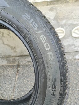 Nokian WR D4 215 60 R17 96H zimní pneu jako nové 2ks - 4