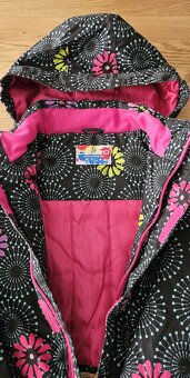 Zimní lyžařská bunda dívčí LEWRO, 128/134 - 4