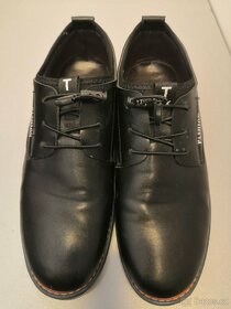 Pánské kožené polobotky - 4